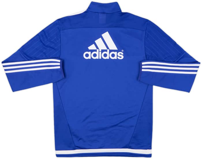 2015-16 Chelsea adidas 1/4 Zip Drill Top - 8/10 - (S)