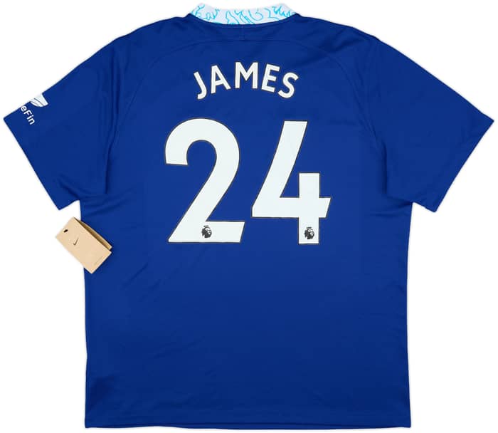 2022-23 Chelsea Home Shirt James #24 (XL)