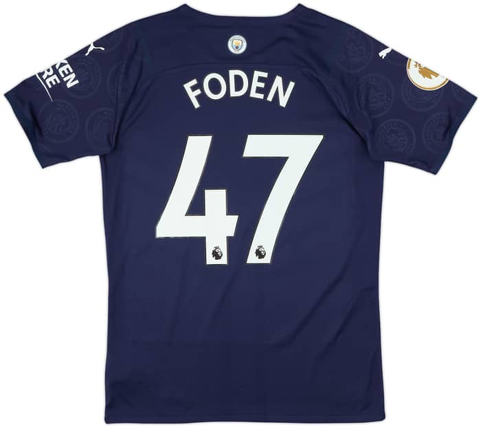 2021-22 Manchester City Authentic Third Shirt Foden #47 - 10/10 - (L)