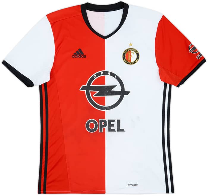 2016-17 Feyenoord Home Shirt Het Legioen #12 - 4/10 - (M)