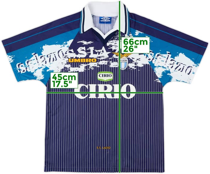1996-98 Lazio Away Shirt - 6/10 - (M)