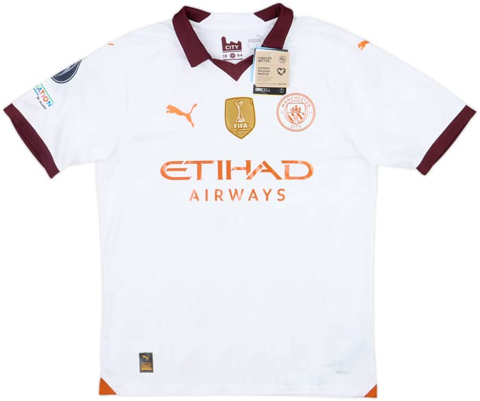 2023-24 Manchester City Away Shirt De Bruyne #17 (M)
