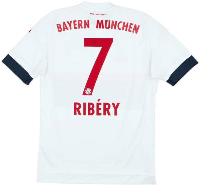 2015-16 Bayern Munich Away Shirt Ribery #7 - 7/10 - (S)
