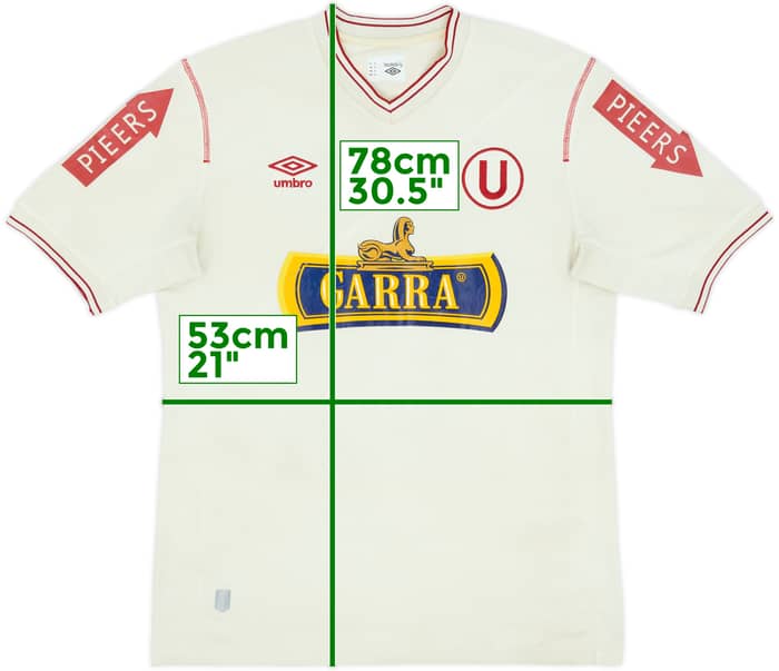 2015 Universitario de Deportes Home Shirt - 7/10 - (XL)