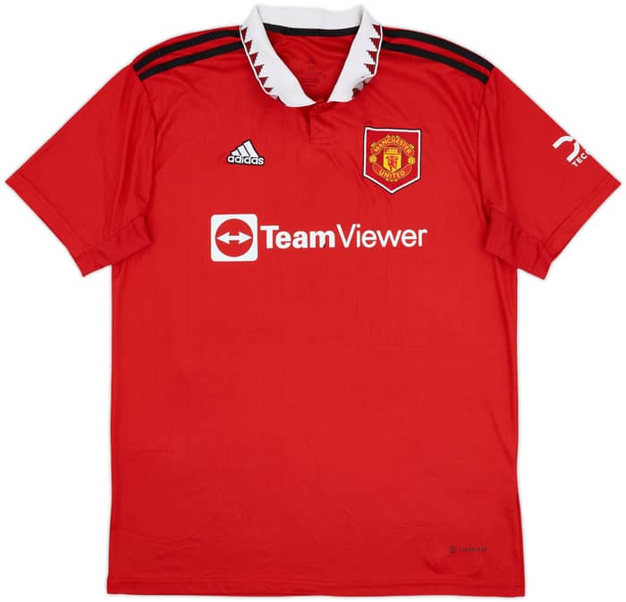 2022-23 Manchester United Home Shirt Ronaldo #7 - 6/10 - (XXL)