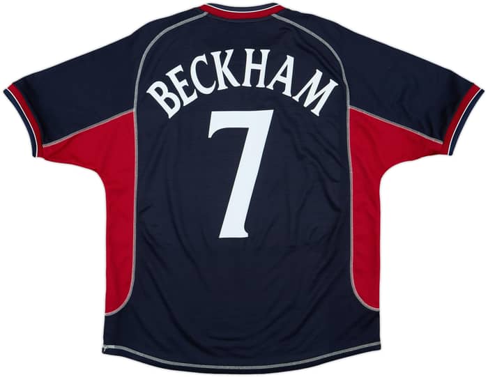 2000-01 Manchester United Third Shirt Beckham #7 - 7/10 - (L)