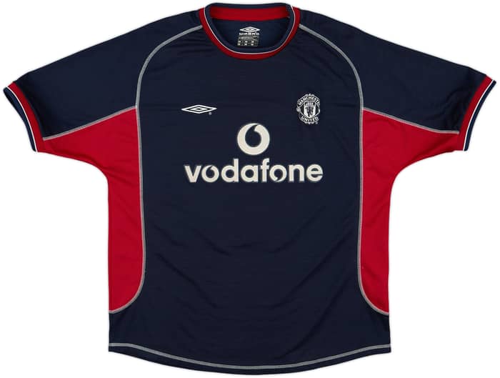 2000-01 Manchester United Third Shirt Beckham #7 - 7/10 - (L)
