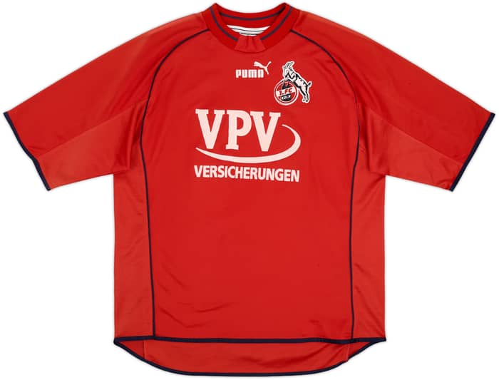 2001-02 FC Koln Home Shirt Tobias #5 - 4/10 - (XL.Boys)