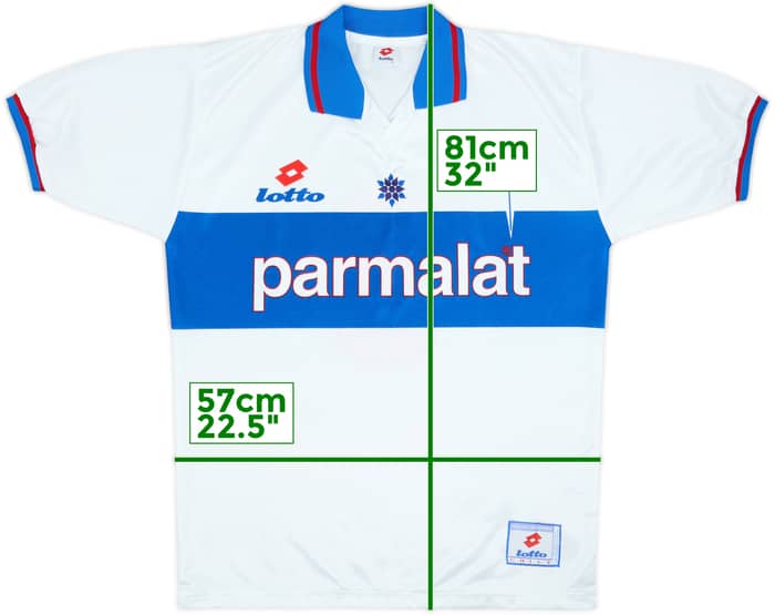 1997-98 Universidad Catolica Home Shirt #9 - 7/10 - (XL)