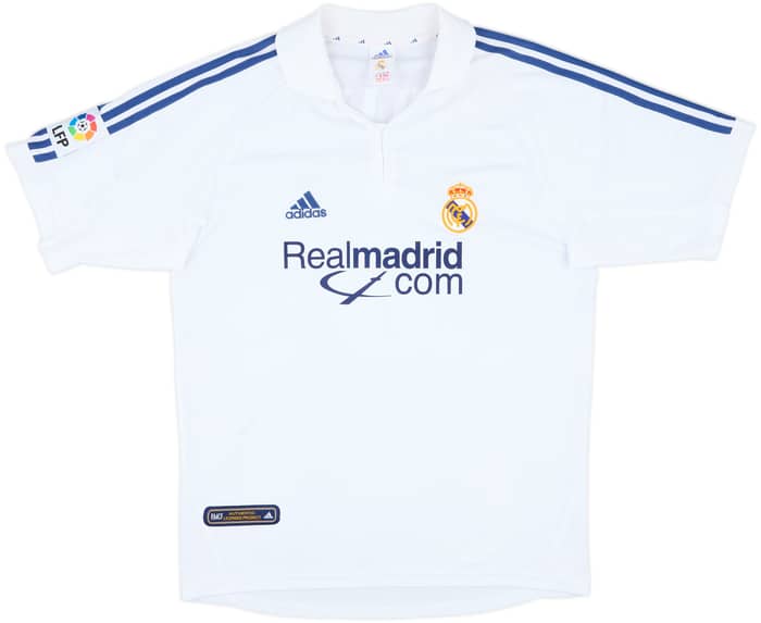 2001 Real Madrid Home Shirt Zidane #5 - 8/10 - (M)
