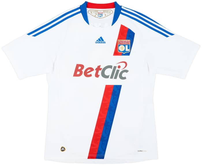 2010-11 Lyon Home Shirt Lisandro #9 - 9/10 - (L)