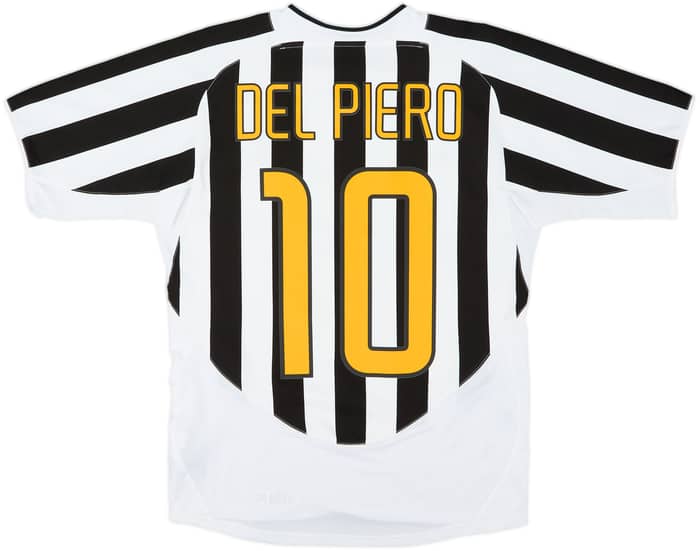 2003-04 Juventus Home Shirt Del Piero #10 - 6/10 - (S)