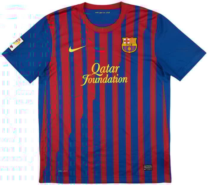 2011-12 Barcelona Home Shirt A.Iniesta #8 - 8/10 - (L)