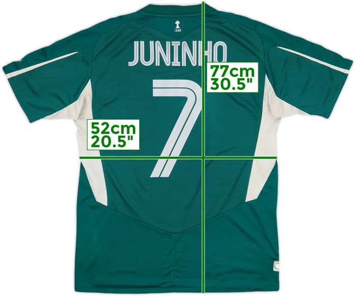 2004-05 Celtic Away Shirt Juninho #7 - 8/10 - (L)