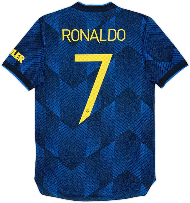 2021-22 Manchester United Authentic Third Shirt Ronaldo #7 - 9/10 - (S)