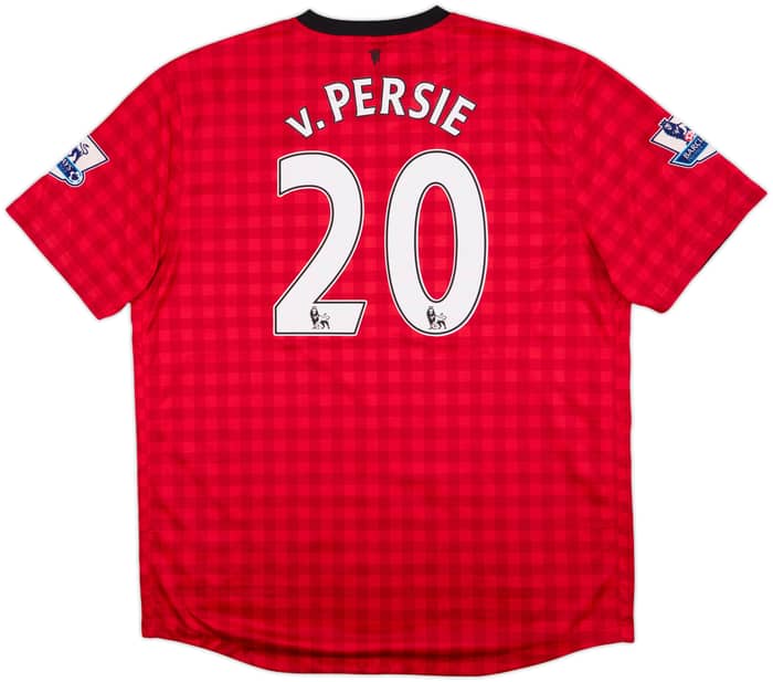 2012-13 Manchester United Home Shirt V.Perise #20 - 7/10 - (XL)