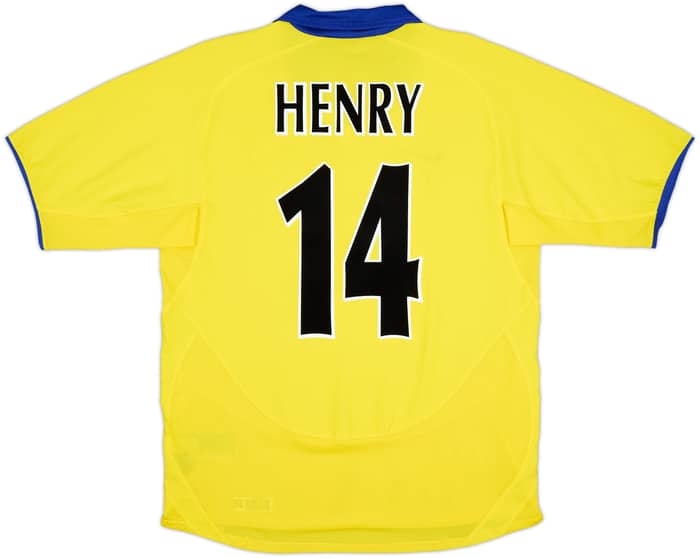 2003-05 Arsenal Away Shirt Henry #14 - 8/10 - (M)