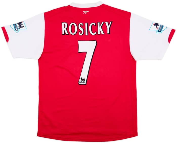 2006-08 Arsenal Home Shirt Rosicky #7 - 5/10 - (L)