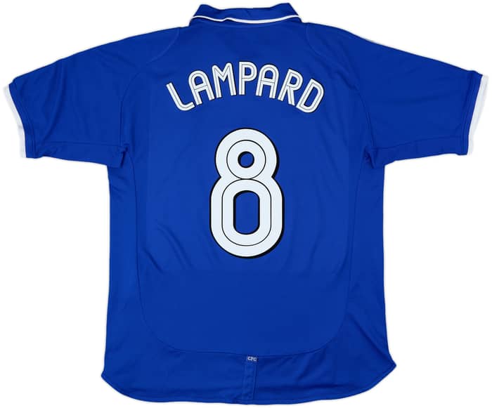 2001-03 Chelsea Home Shirt Lampard #8 - 9/10 - (M)