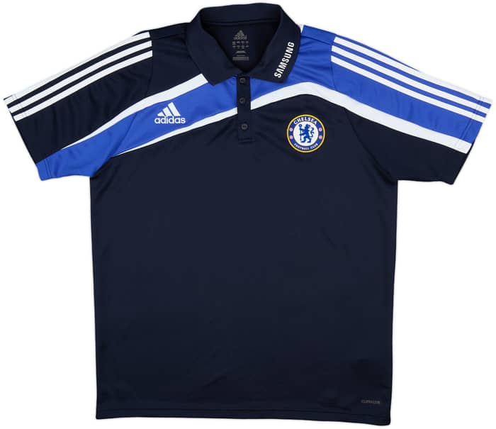 2009-10 Chelsea adidas Polo Shirt - 8/10 - (M/L)