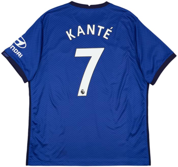 2020-21 Chelsea Home Shirt Kante #7 - 9/10 - (XL)