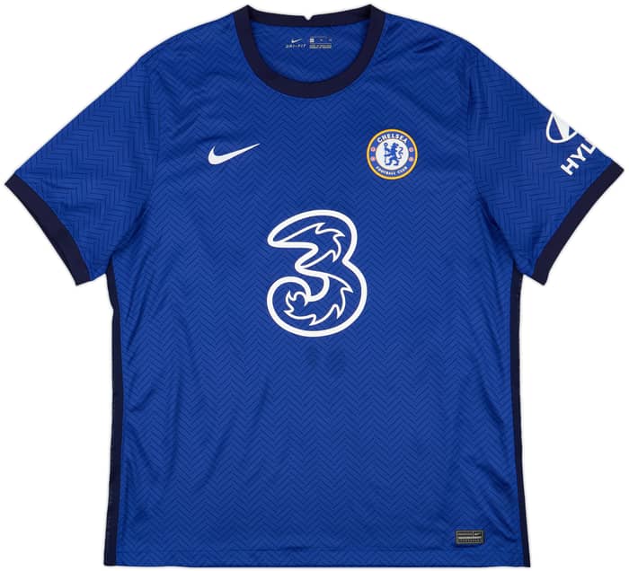 2020-21 Chelsea Home Shirt Kante #7 - 9/10 - (XL)