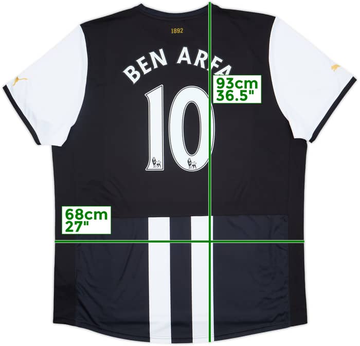 2011 Newcastle Home Shirt Ben Arfa #10 - 10/10 - (3XL)
