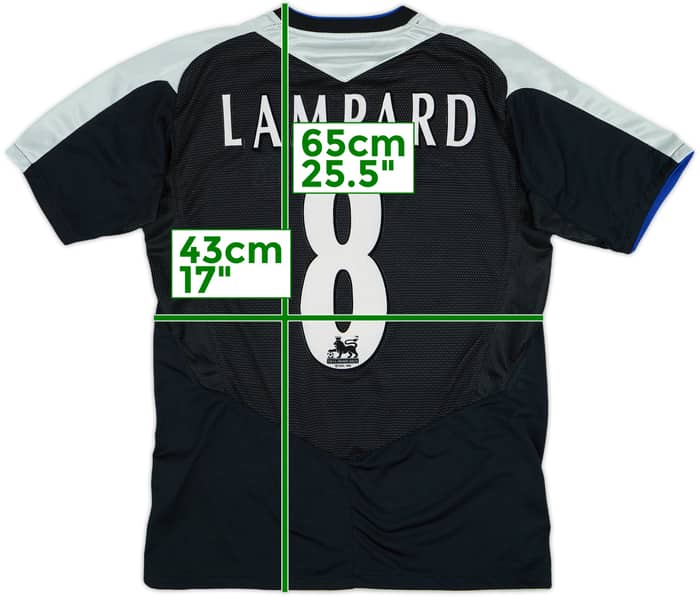 2004-05 Chelsea Away Shirt Lampard #8 - 8/10 - (L.Boys)