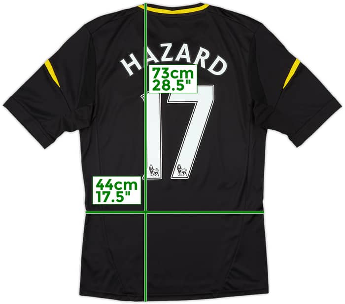 2012-13 Chelsea Third Shirt Hazard #17 - 6/10 - (S)