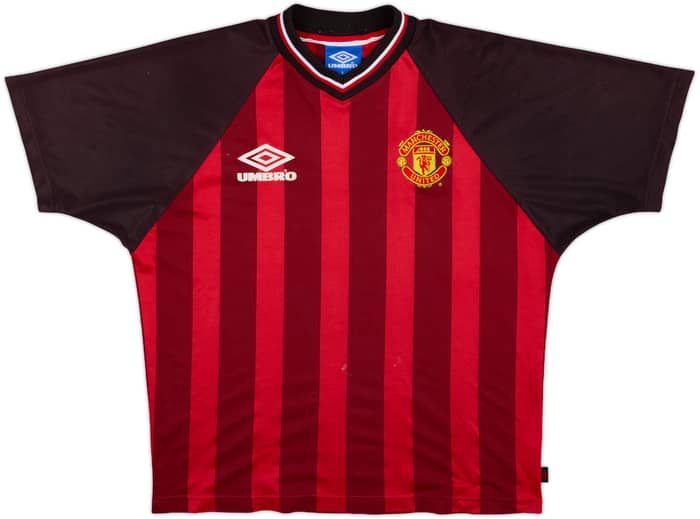 1998-99 Manchester United Umbro Training Shirt - 7/10 - (S)