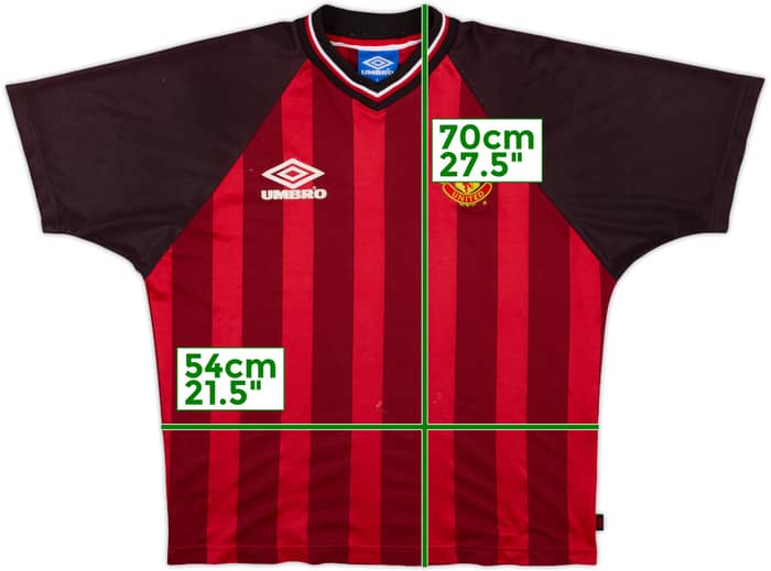 1998-99 Manchester United Umbro Training Shirt - 7/10 - (S)