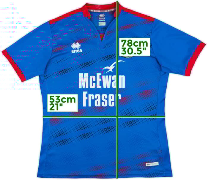 2019-20 Inverness Caledonian Thistle Home Shirt - 8/10 - (M)
