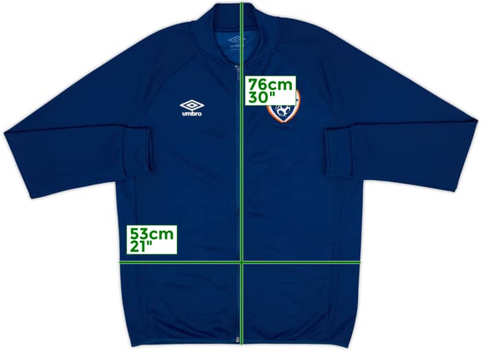 2020-21 Ireland Umbro Track Jacket - 7/10 - (L)