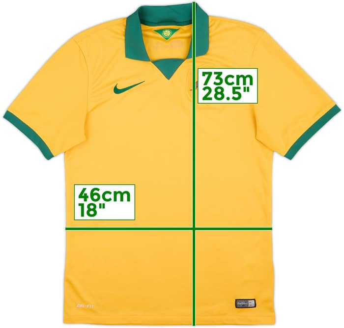 2014-15 Australia Home Shirt - 8/10 - (S)