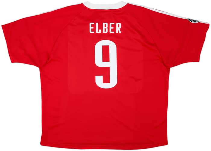 2000-01 Bayern Munich CL Home Shirt Elber #9 - 4/10 - (XXL)