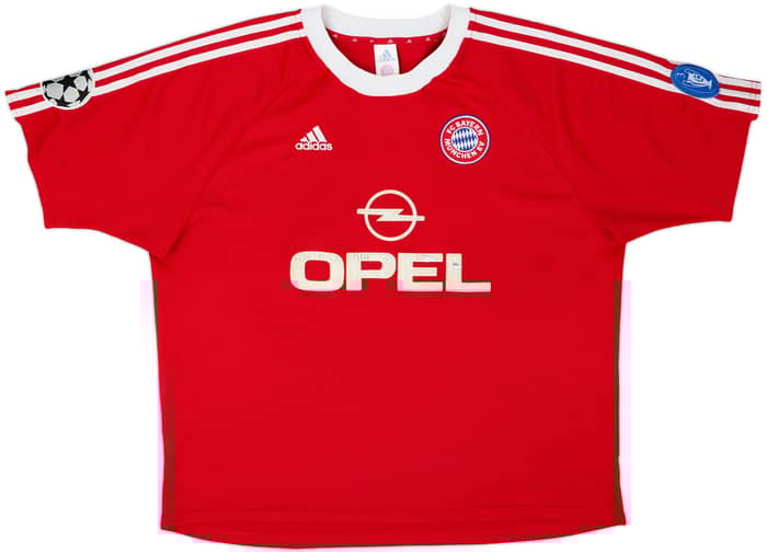 2000-01 Bayern Munich CL Home Shirt Elber #9 - 4/10 - (XXL)