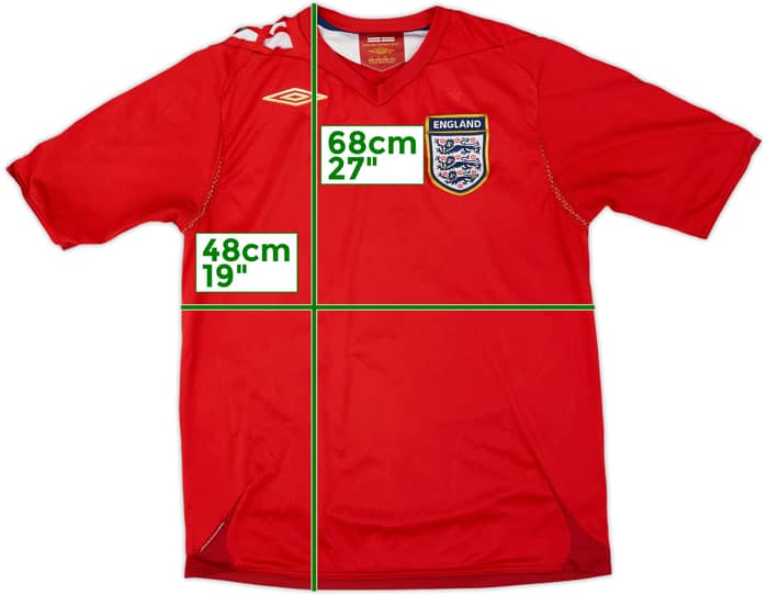 2006-08 England Away Shirt - 4/10 - (M)