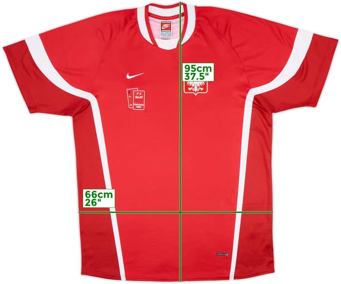 1998-99 Poland Nike Training Shirt - 8/10 - (L)