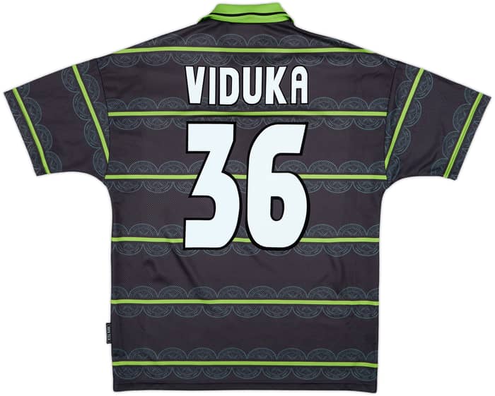 1998-99 Celtic Away Shirt Viduka #36 - 8/10 - (M)