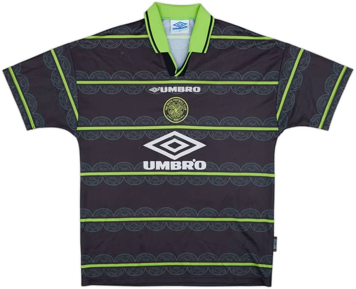 1998-99 Celtic Away Shirt Viduka #36 - 8/10 - (M)