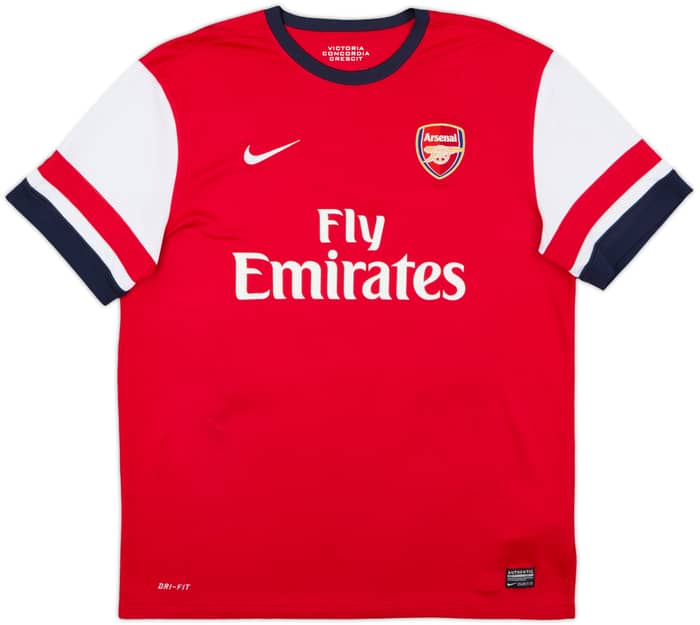 2012-14 Arsenal Home Shirt S.Cazorla #19 - 9/10 - (XL)