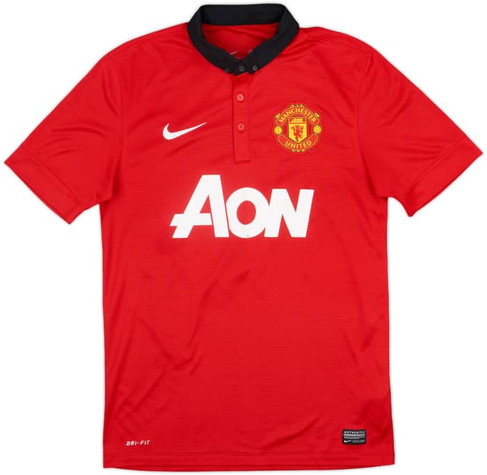 2013-14 Manchester United Home Shirt Rooney #10 - 6/10 - (S)