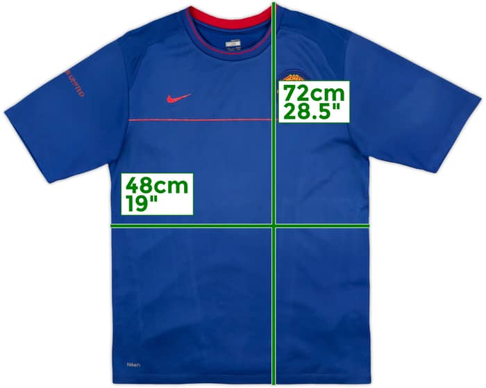 2008-09 Manchester United Nike Training Shirt - 6/10 - (M)