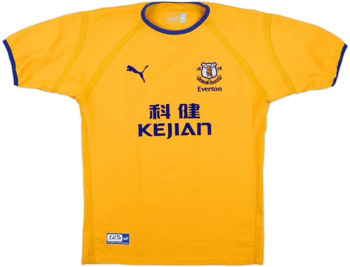 2003-04 Everton Away Shirt Rooney #18 - 8/10 - (S)