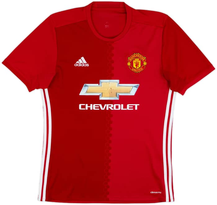 2016-17 Manchester United Home Shirt Pogba #6 - 5/10 - (M)