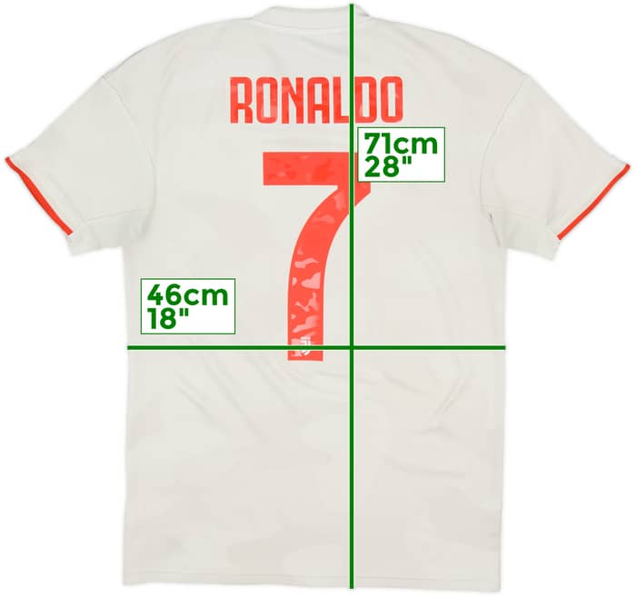 2019-20 Juventus Away Shirt Ronaldo #7 - 7/10 - (S)