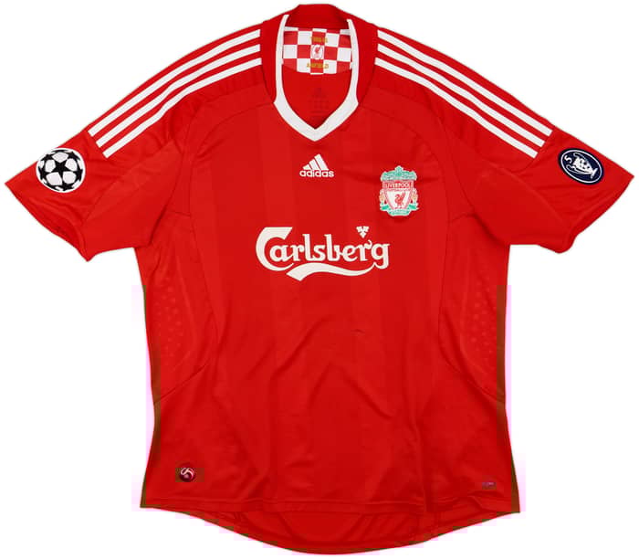 2008-10 Liverpool Home Shirt Alonso #14 - 6/10 - (XL)