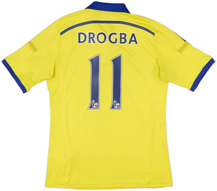 2014-15 Chelsea Away Shirt Drogba #11 - 6/10 - (M)