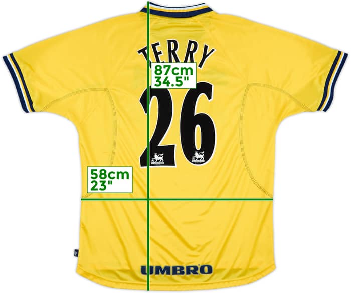 1998-00 Chelsea Third Shirt Terry #26 - 8/10 - (XL)