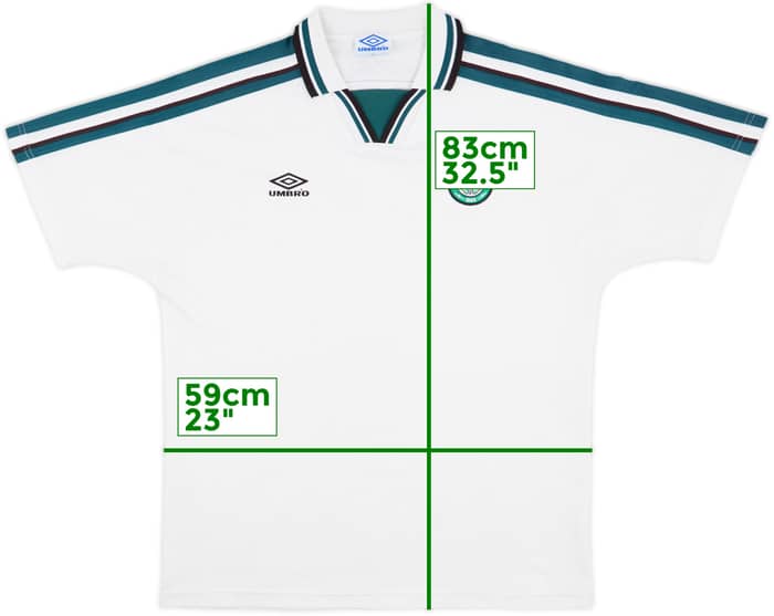 1998-99 Celtic Umbro Polo Shirt - 8/10 - (XL)